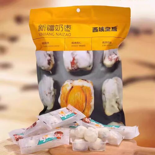 网红零食巴旦木奶包枣新疆特产