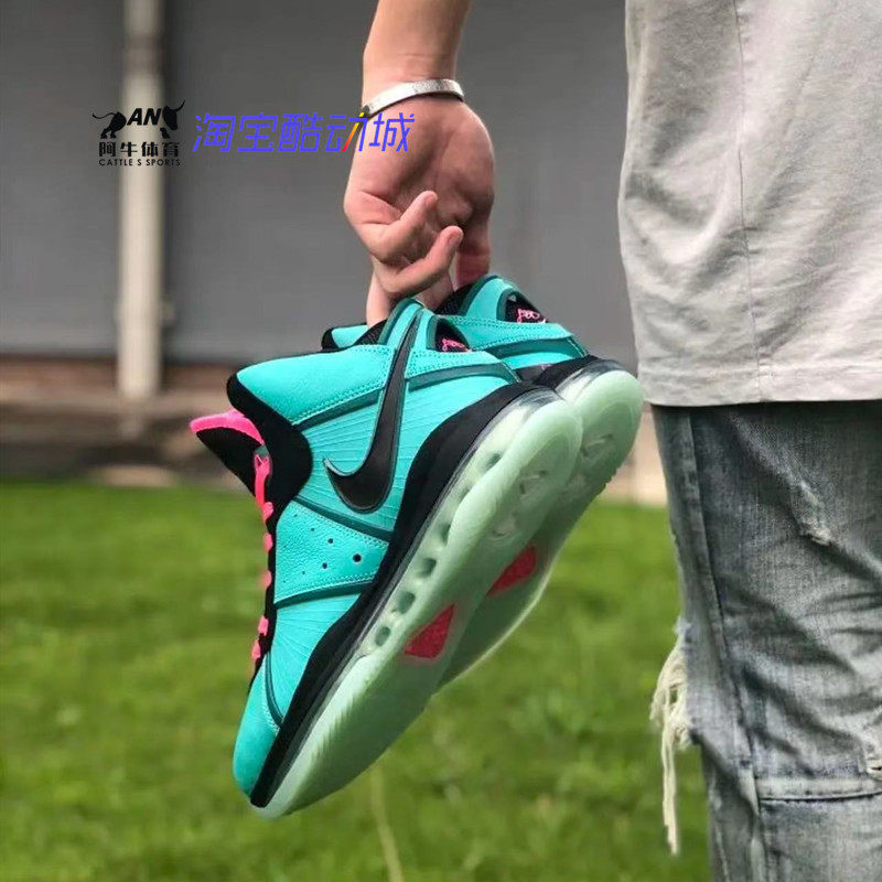 耐克 Nike LeBron 8 LBJ8詹姆斯8南海岸复刻篮球鞋 CZ0328-400