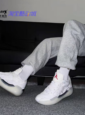 Air Jordan 39 AJ39白银 首发中帮气垫实战篮球鞋 FQ0214-106