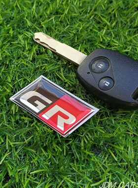 GR尾标改装车标适用于丰田凯美瑞 卡罗拉86 等3D立体水晶标全车贴