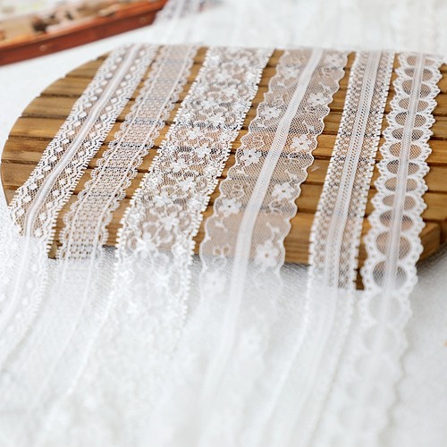 台湾产多款柔顺仙系diy花边辅料