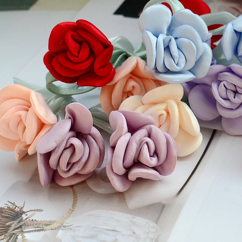 山茶花蝴蝶结花束diy材料配饰蛋糕装饰布艺绸带花艺发圈发夹绑带,居家布艺,花边,淘宝优惠券,粉丝福利购,淘宝优惠卷