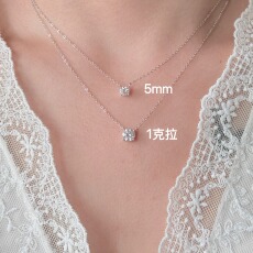 Серебряное ожерелье