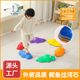 跨境小鳄鱼过河石新款 早教踩踏石玩具儿童平衡垫脚石感统训练器材