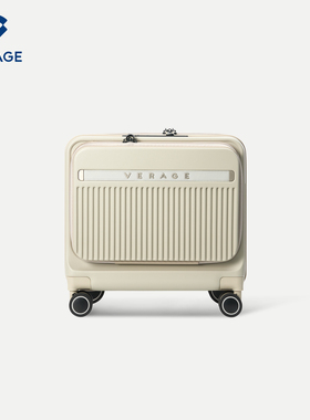 VERAGE维丽杰行李箱拉杆旅行箱17寸小型多功能登机箱超轻前置开口