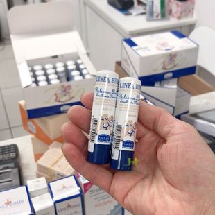 天然植物4ml单只 宝宝儿童润唇膏 现货意大利 HELAN