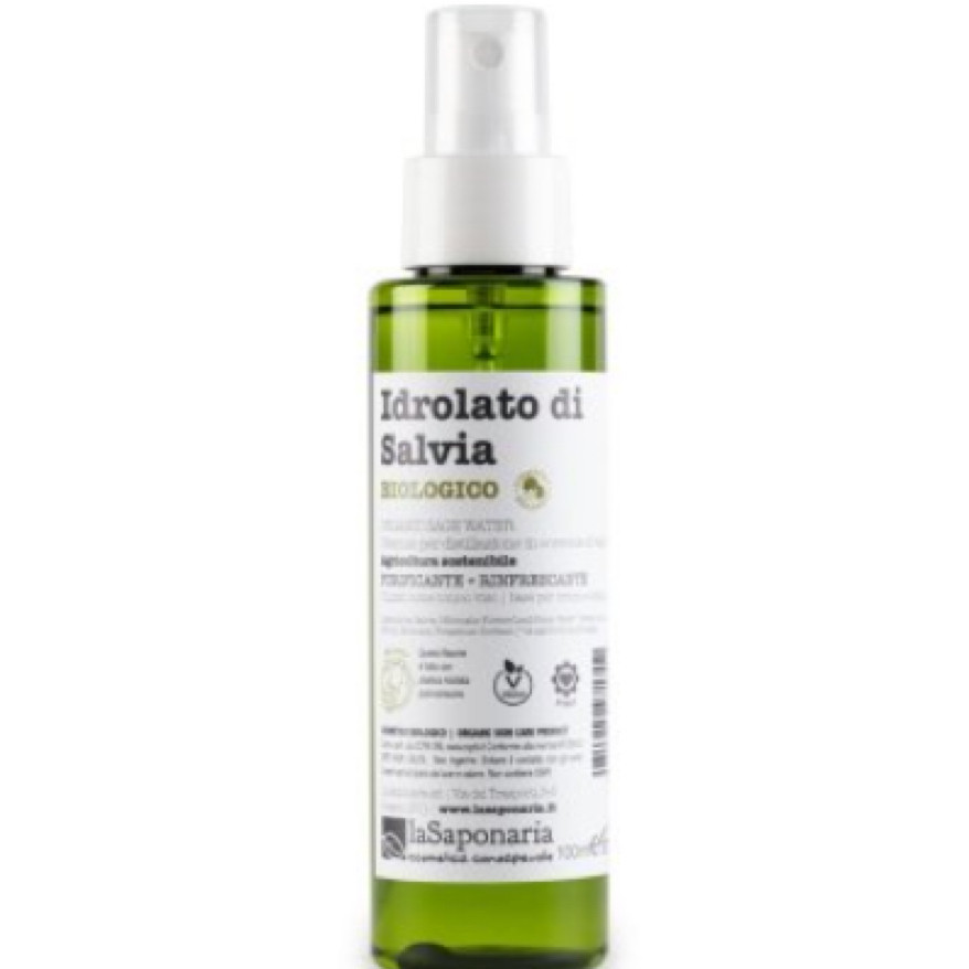 意大利 la saponaria 有机鼠尾草纯露100ml 爽肤水净化