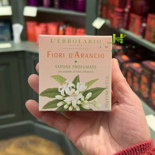现货 意大利 蕾莉欧l'erbolario 橙花植物香氛皂100g  d'Arancio