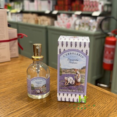 l'erbolario50ml薰衣草香水