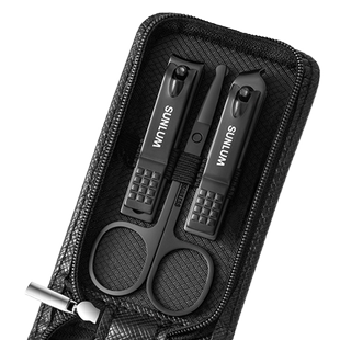 德国指甲刀斜口钳鼻毛剪镊子挖耳勺专用套装指甲锉原装高档工具男