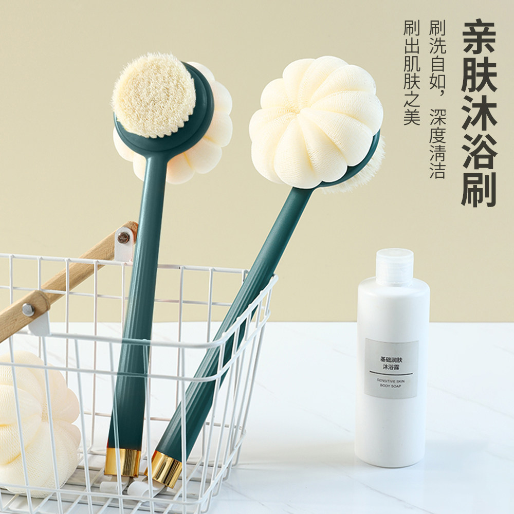洗澡刷搓背神器后背沐浴刷长柄软毛身体刷搓澡刷子懒人擦背不求人