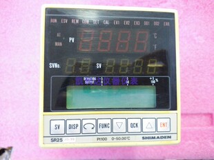 岛电shimaden 10600000程序温控仪温控器温度控制仪 SR25