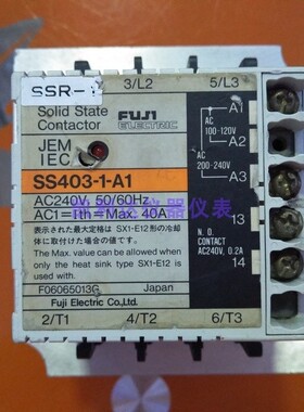 富士固态继电器 SS403-1-A1