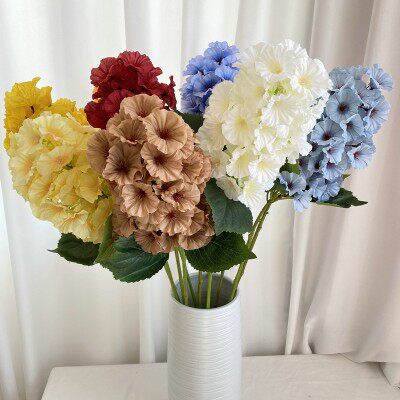 潘织布长只楼兰塔假花婚庆堂装饰插花婚庆吊顶仿真楼兰花喇叭花