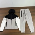 Milk Gray and Black Suit