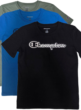 新款外贸单棉男童短袖T恤 中大童圆领T恤