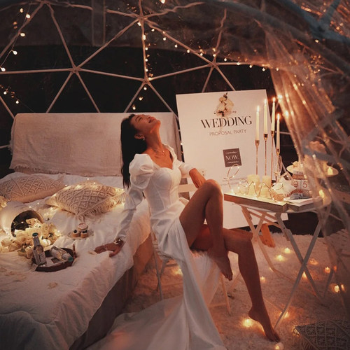 love灯摆件婚纱户外夜景拍照道具