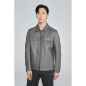 翻领短款 Q1QZP0011Y利家男装 羊皮夹克 时尚 皮衣男士 秋冬季 正品