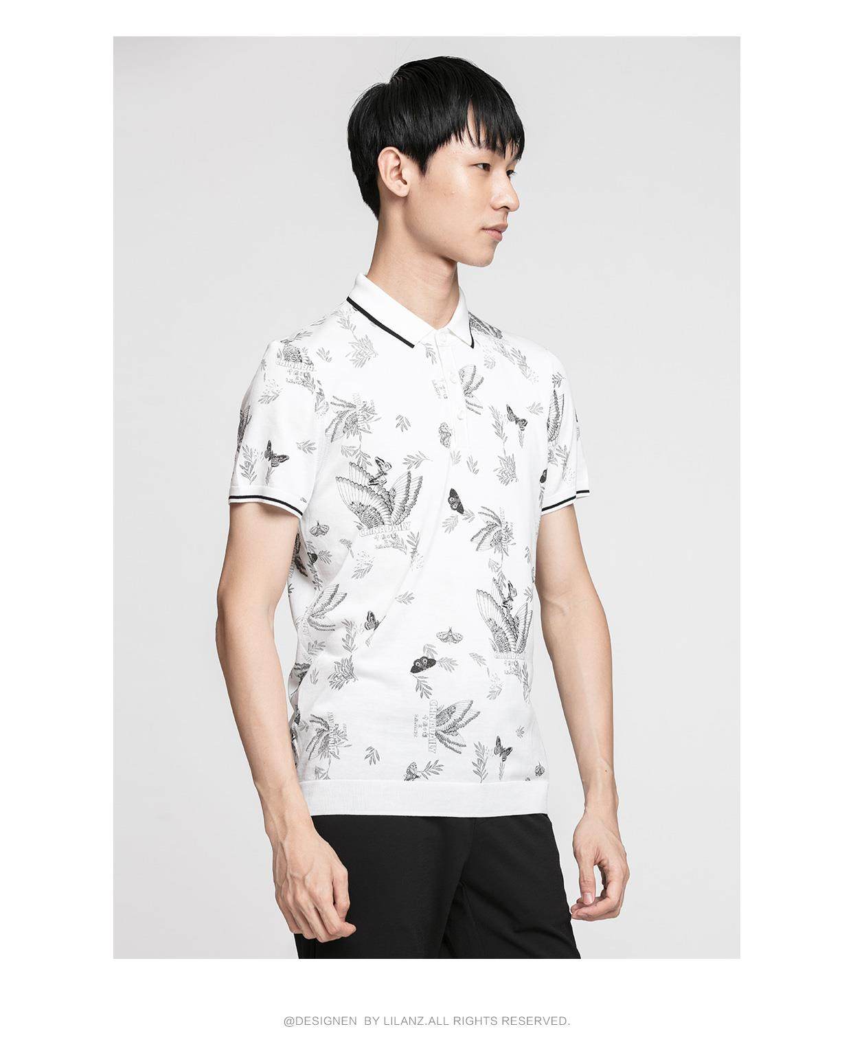 20XTX3251S利家新款休闲正品男装夏季短袖翻领T恤针织polo衫,男装,Polo衫,淘宝优惠券,粉丝福利购,淘宝优惠卷