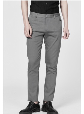 20XXK90401 S0XXK00608利家新款夏季男装休闲长款中腰窄脚潮流裤