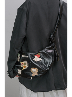 Upgranule 别闷家里小号斜挎款 小众设计师斜挎包艺术家通勤包包