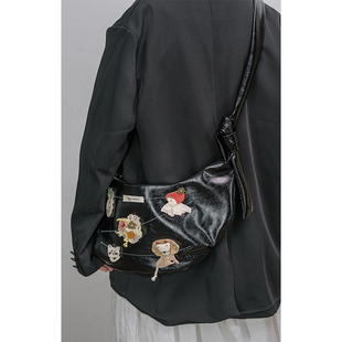 Upgranule 别闷家里小号斜挎款 小众设计师斜挎包艺术家通勤包包