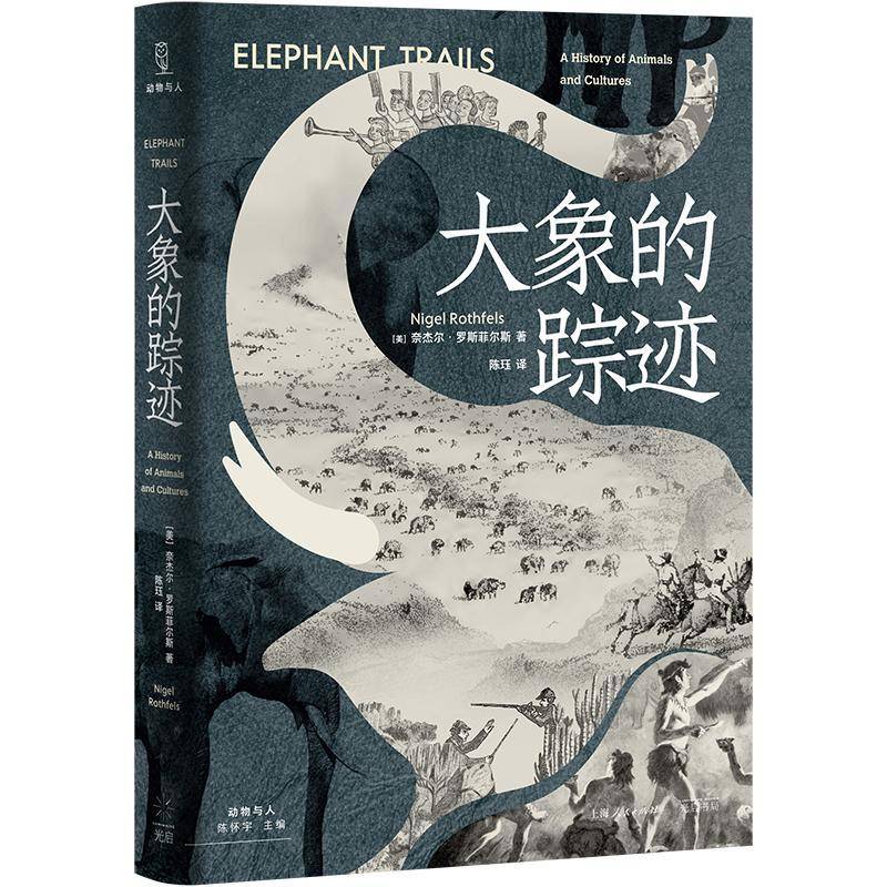 RT现货速发 大象的踪迹9787545220131 奈杰尔·罗斯菲尔斯上海锦绣文章出版社自然科学书籍 - 实物图