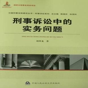 胡常龙中国人民大学出版 实务问题9787565303555 社法律书籍 刑事诉讼中 RT正版