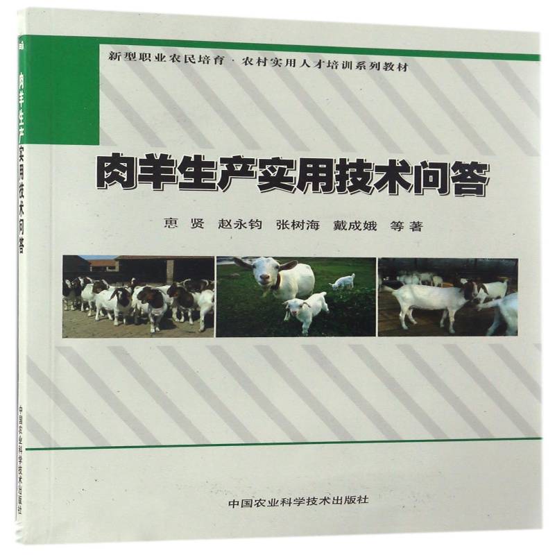 RT正版 肉羊生产实用技术问答9787511624512 〓贤等中国农业科学技术出版社农业、林业书籍