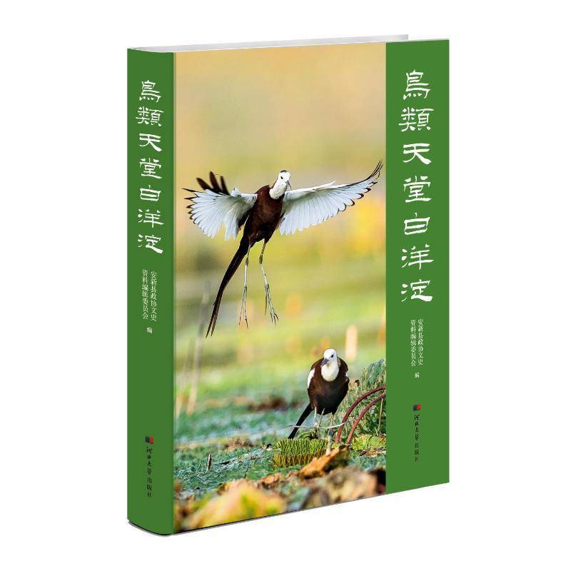RT正版 鸟类天堂白洋淀9787566623935 安新县政协文史资料辑委员会河北大学出版社自然科学书籍