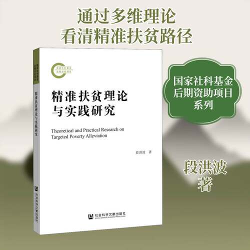 RT现货速发 扶贫理论与实践研究9787520170024 段洪波社会科学文献出版社经济书籍