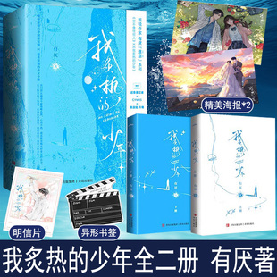 我炙热的少年全二册 有厌 少年与爱永不褪色青言情都市情感小说文学小说 你不像任何人 焰焰白日同作者 悦读纪