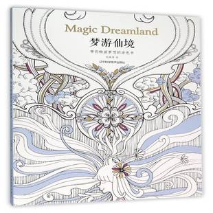 张继涛绘辽宁科学技术出版 RT正版 涂色书9787538194845 带你畅游梦想 社艺术书籍 梦游仙境