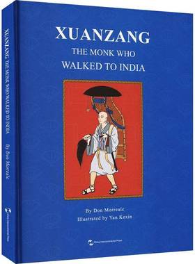 RT正版 Xuanzang:the monk who walked to India9787508553818 五洲传播出版社图书书籍