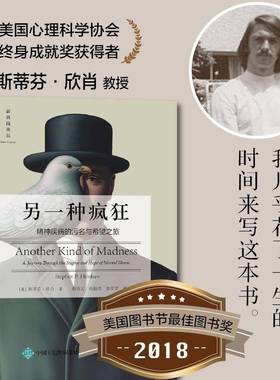 RT正版 另一种疯狂:精神疾病的污名与希望之旅:a journey through the stigma9787115657886 斯蒂芬·欣肖人民邮电出版社文学书籍