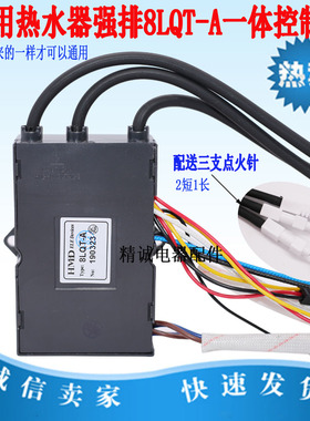 华美骏达强排式脉冲点火器8LQT-A燃气热水器配件控制器适用于奇田