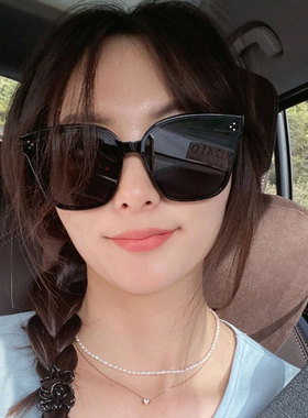 韩版墨镜女高级感大脸偏光