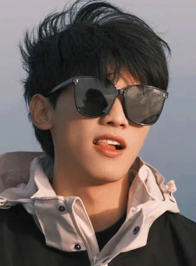 方形墨镜男高级感显瘦防紫外线