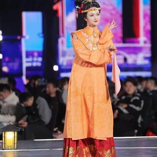 天辰司  红楼梦系列之王熙凤立领斜襟长衫（不含云肩）