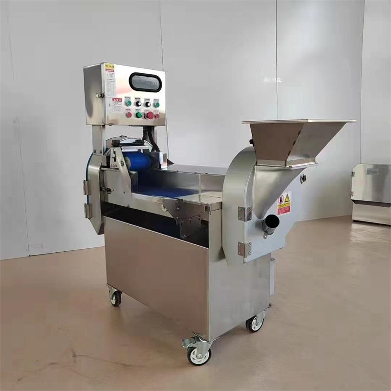 多菜功能全自动切菜机 商食堂双用GZJ头切价机 小型带叶蔬菜切段