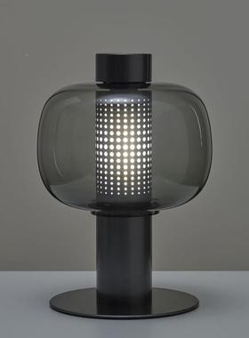 后现代简TL-A052约书创厅意玻璃客台灯北欧格客厅床风头卧室设计