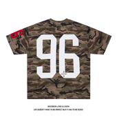 TEE 男女国潮牌情侣宽松街头半袖 拔尖儿美式 复古高街迷彩嘻哈短袖