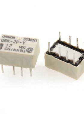 全新继电器 G6K G6J G6SK G6S-2G 2F-TR-DC3V 4.5V 5V 12V 24VDC