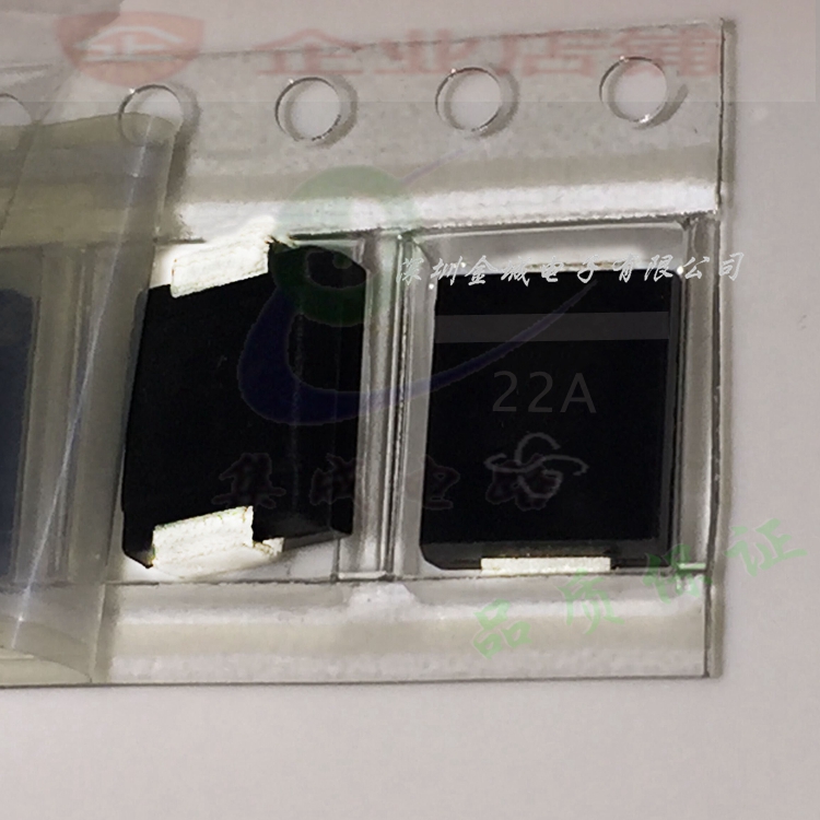 P6SMB22A-E3/52 SMB单向TVS瞬态抑制二极管  P6SMB22AT3G