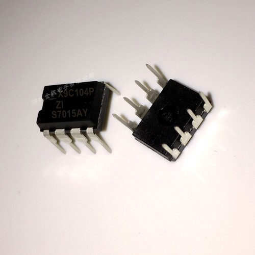 X9C104P X9C104PI DIP8 全新数字电位器芯片