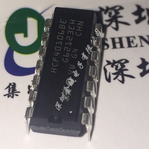 HCF40106 六施密特触发器 DIP-14全新现货 HCF40106BE,