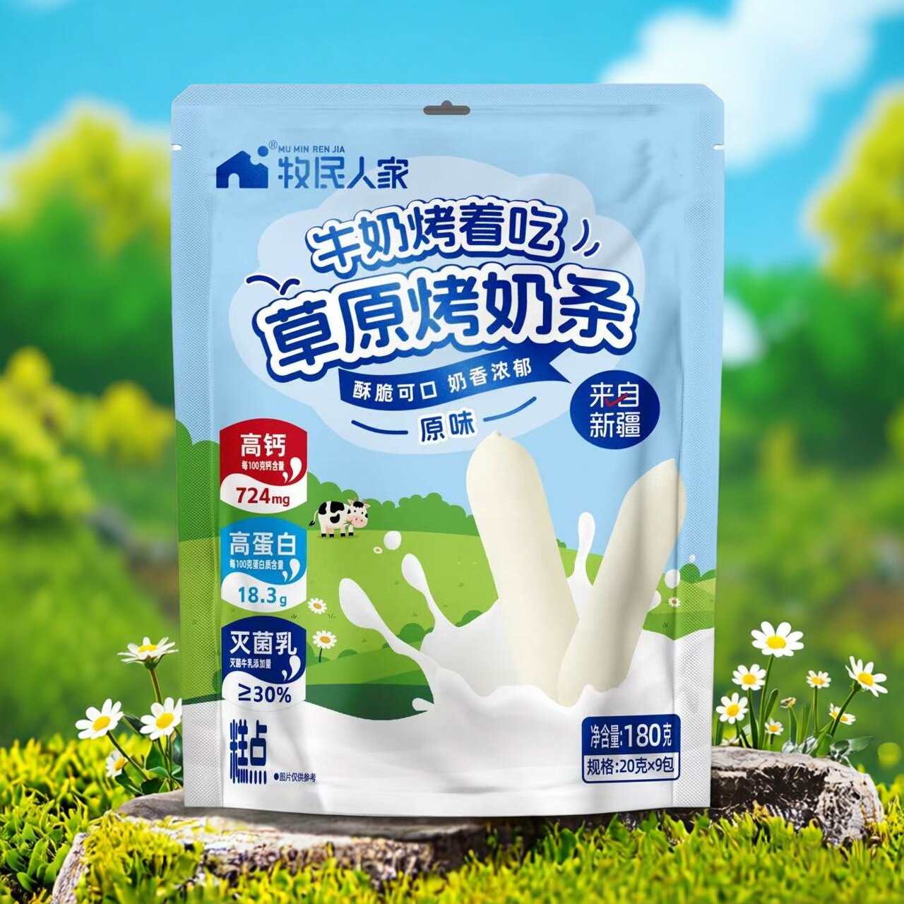 牧民人家草原烤奶条美味可口180g好吃不贵来自新疆的特产包邮发货