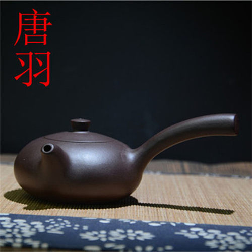 唐羽侧把茶壶钱华芳紫砂壶