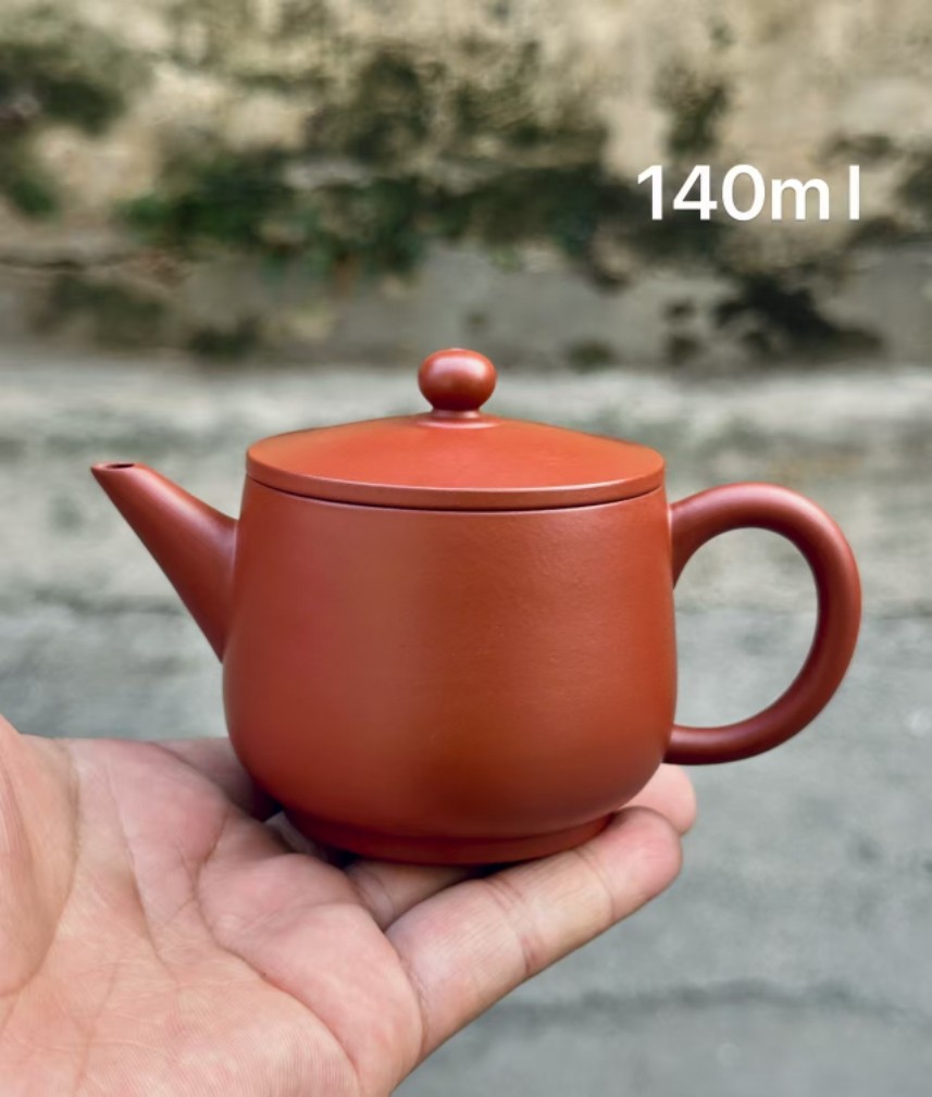 章氏汉瓦朱泥手拉茶壶