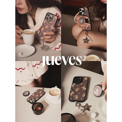 小熊宝宝磁吸壳盛夏玫瑰花